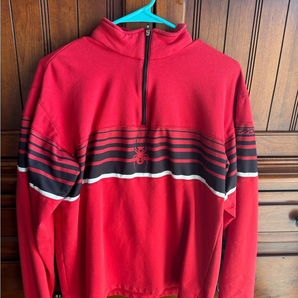 Spyder Red Men's Pullover